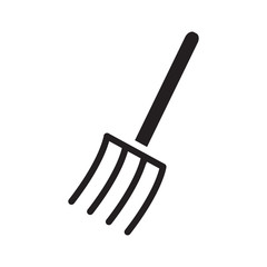 fork icon collection, trendy style