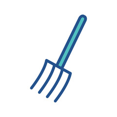 fork icon collection, trendy style