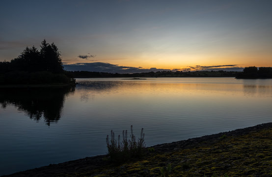Sunrise over Barcraigs Reservoir, Newton of Belltrees, Renfrewshire, Scotland © Ian
