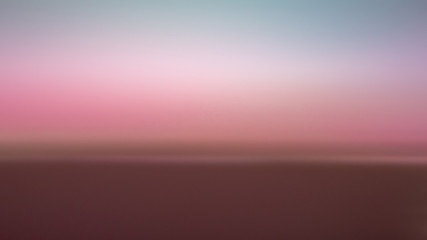 Hazy background of a pink sky on a beach - 328671655