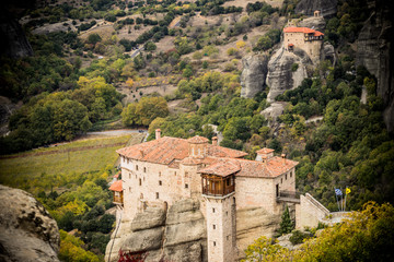 Monasteries in Meteora, Greece