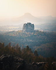 berglandschaft sächsische schweiz