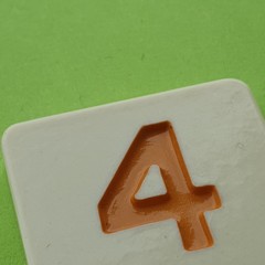 colorful numbers on the table