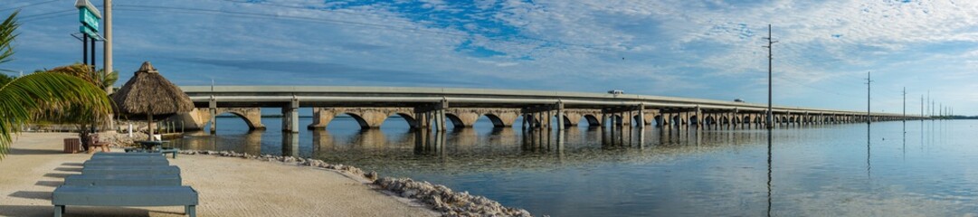 Brücke in Florida nach Key West