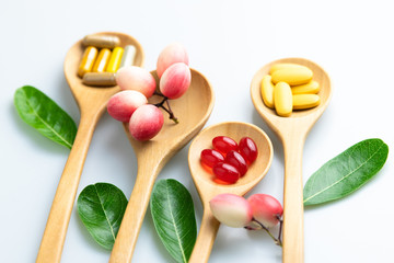 Herbal medicine, vitamin and antioxidant supplement, dietary nutrition food for good health