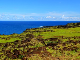 South America, Chile, Archipelago Polynesia, Easter Island