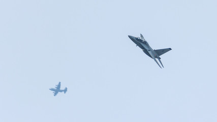 Aircrafts at Milano Linate Airshow 2019