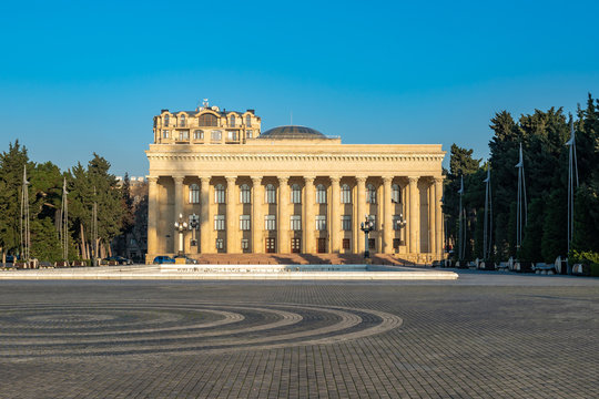 Azerbaijan State Museum Center located in the center of Baku