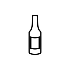 Beer icon isolated on white background. Beer Icon in trendy flat style