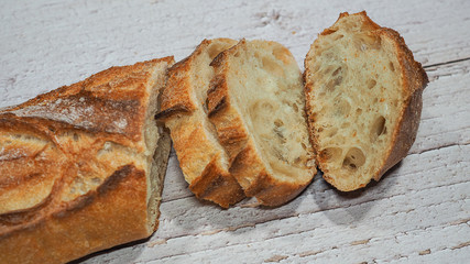 Traditional artisan French bread classic to serve with any meal, ideal for sandwich, for dips, excellent with soups.