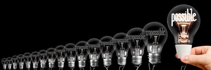 Light Bulbs with Possible and Impossible Concept