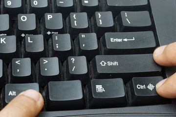 Close up a sortcut ket Alt +Ctrl+Shift  is concept in selecttion instructions.