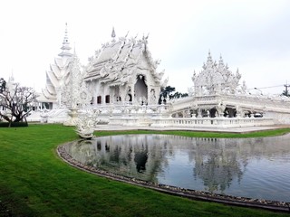 the white temple in bangkok thailand