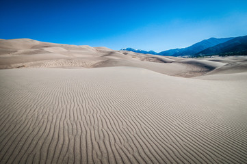 sand dunes and peaks