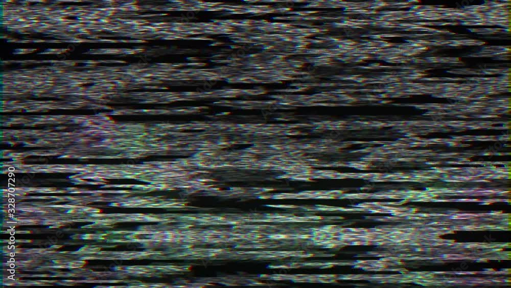 Poster glitch, pixel noise on the screen, computer generated. bad signal. video damage. 3d rendering a digi