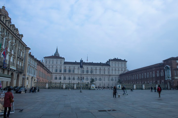 Fototapeta na wymiar Real Palace Turino