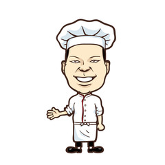 イラスト ：中華 シェフ
