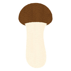 手描き風かわいいきのこ-mushroom vector art