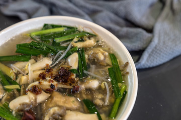Chinese snacks about beef, beef noodles and beef soup