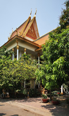 Wat Botum (Temple of Lotus Blossoms) in Phnom Penh. Cambodia
