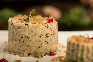 Chinese banquet dishes with various styles, delicious taste and rich colors