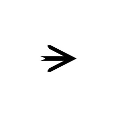 The arrow icon. Icon for business. Vector Internet arrows.