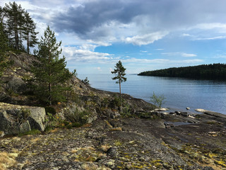 Fototapeta premium lake in mountains