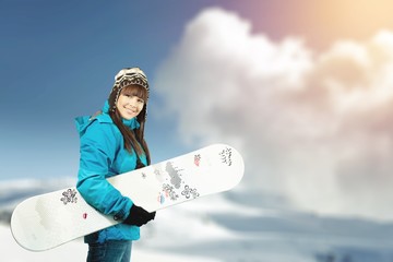 Snowboard.