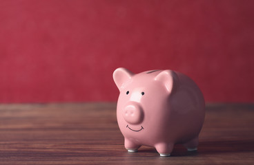 Piggy Bank - concept of money savings	