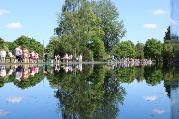 Lake reflection