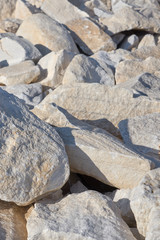 Peaces of antique granite stones as a background.