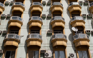 Geometric designs in architecture