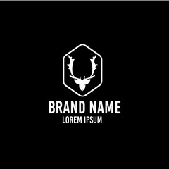 Template_deer logo for your company