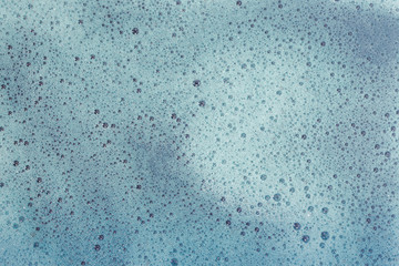 Soap bubbles background- suds liquid. Water abstract- pattern texture. Nature beauty- view top