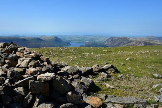 Viewing the Irish Sea from Pillar