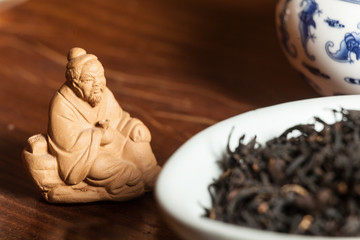 china tea products on table