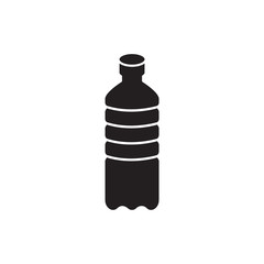bottle icon in trendy flat design 