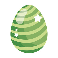 happy easter decorative egg ornament season icon