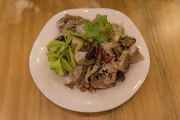 Rich and delicious banquet dishes