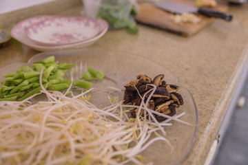 Rich and delicious banquet dishes