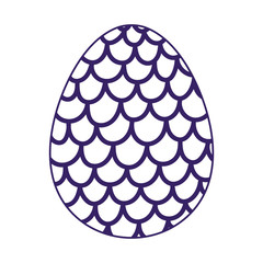 happy easter decorative egg ornament season icon