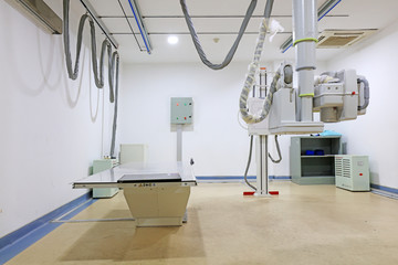 X-ray medical digital camera in the examination room