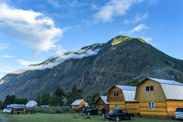 Beautiful views and landscape of Altai nature.