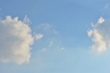 blue sky with clouds,nature background.