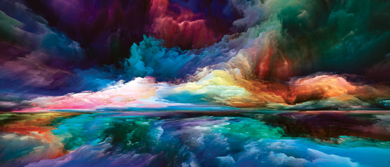 Obraz na płótnie Canvas Illusions of Inner Spectrum