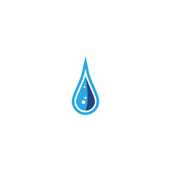 Water drop Logo Template vector