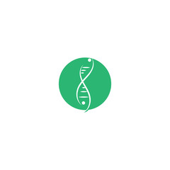 DNA Logo Template vector symbol