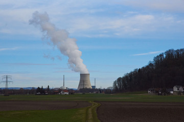 Kernkraftwerk Isar unter Volllast