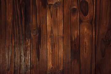 Warm brown wood board use for background