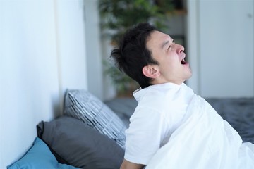 男性　アジア人のポートレート
